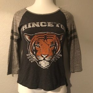 JUNIORS' PRINCETON 3/4 SLEEVE BASEBALL T-SHIRT